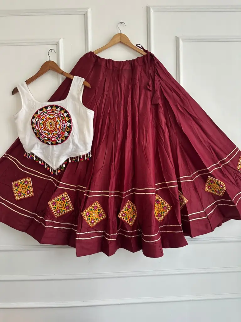 Design Number 2621 Reyon Cotton Lehenga Choli