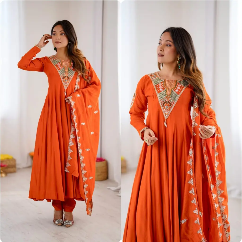 SRK 5370 Roman Silk Gown