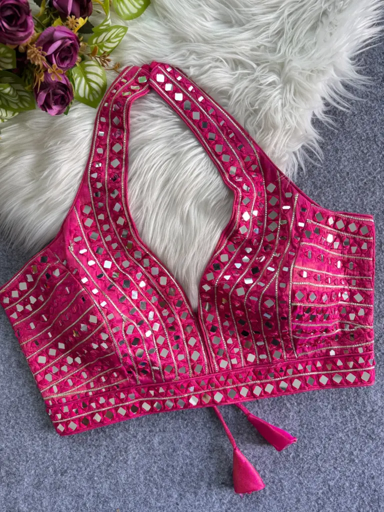 2026 Navratri South Silk Blouse