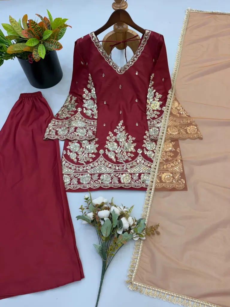 ZSR 3186 French Crap Readymade Dress