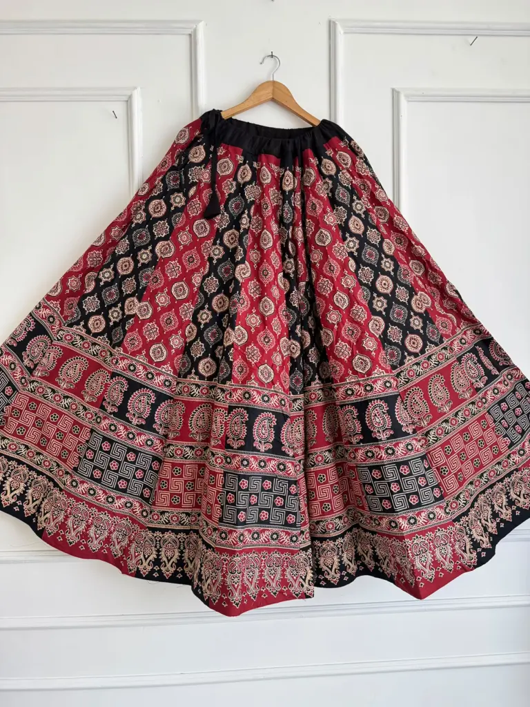 Ajrakh Cotton Design 2728