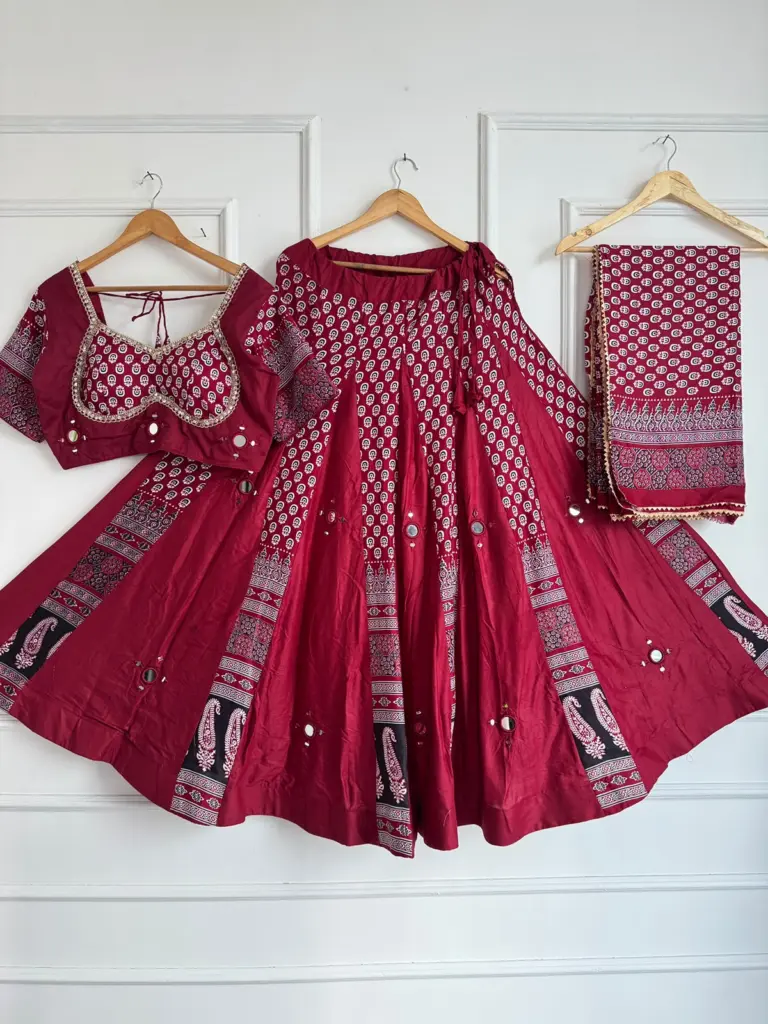 Ajrakh Cotton Design 2731