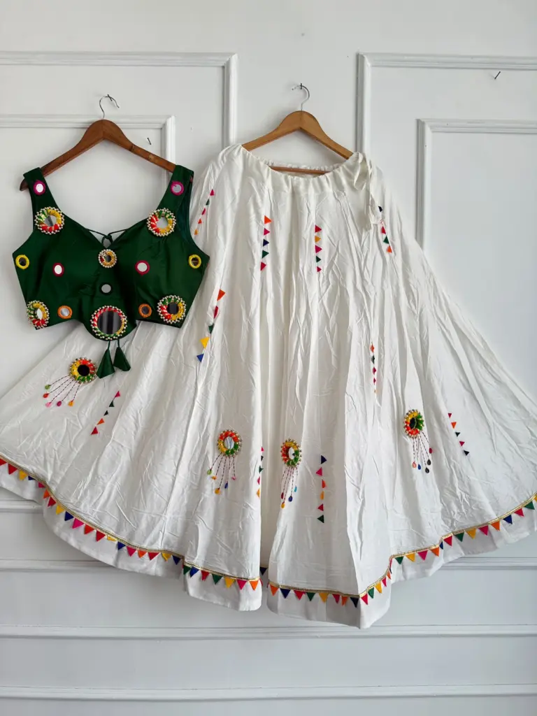 Chaniya Choli Slub Cotton Lehenga Choli