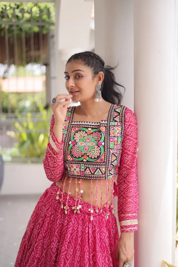 KA 5080 Bandhni Design