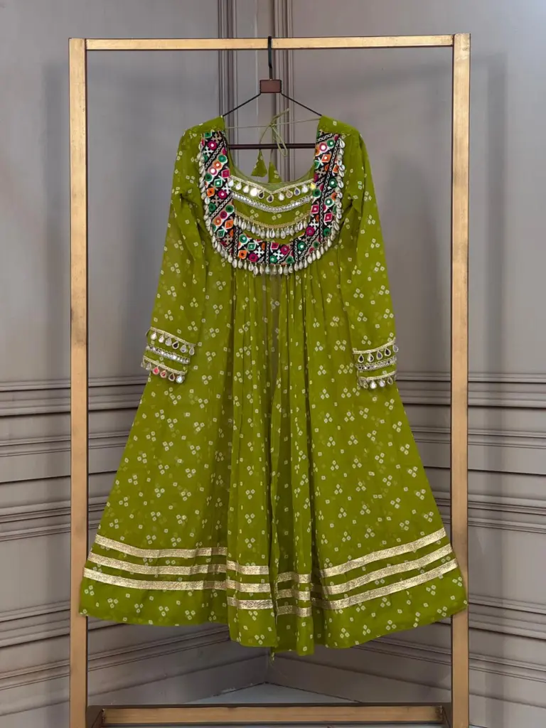 KA 5081 Bandhni Kurtis