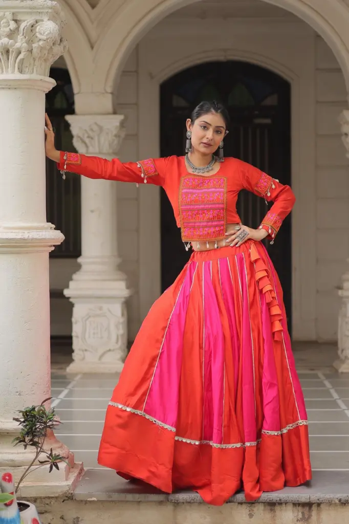 LW 7139 Roman Lehenga Choli